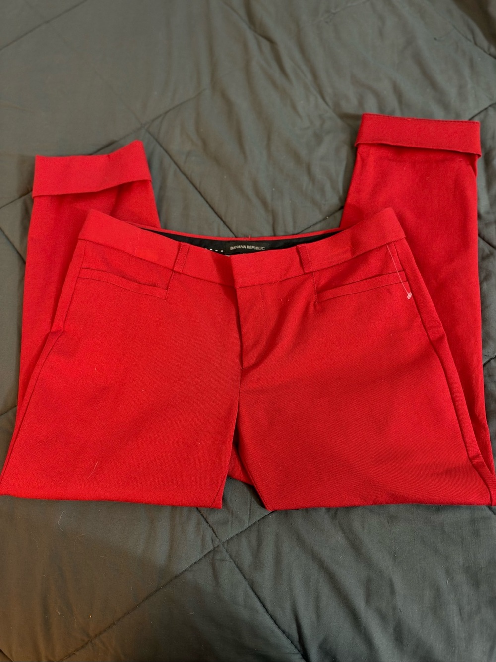 Banana Republic Red Dress Pants